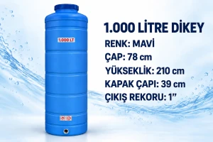 1000 L Füze Su Deposu - 2