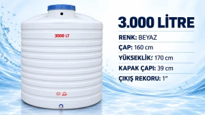 3000 L Su Deposu - 2