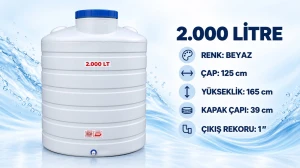 2000 L Su Deposu - 2