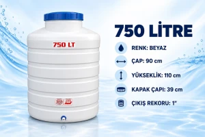 750 L Su Deposu