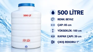 500 L Su Deposu